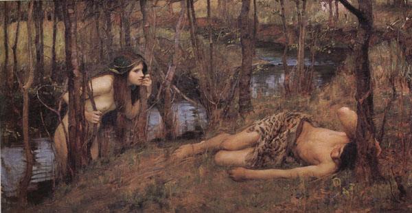 John William Waterhouse A Naiad